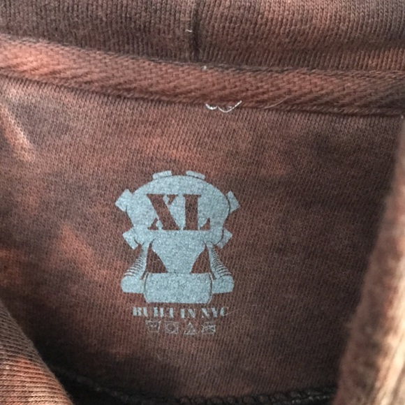 Compound Apocalyptic Character Sweatshirt with hood in heavy cotton - Picture 3 of 6